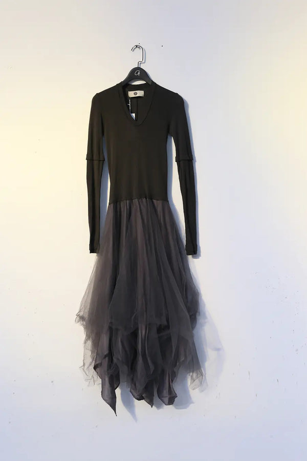 marc le bihan 2832 fake two-piece dress Nebia